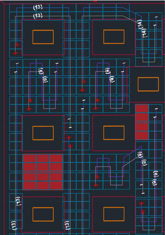 Optimize snake pattern off