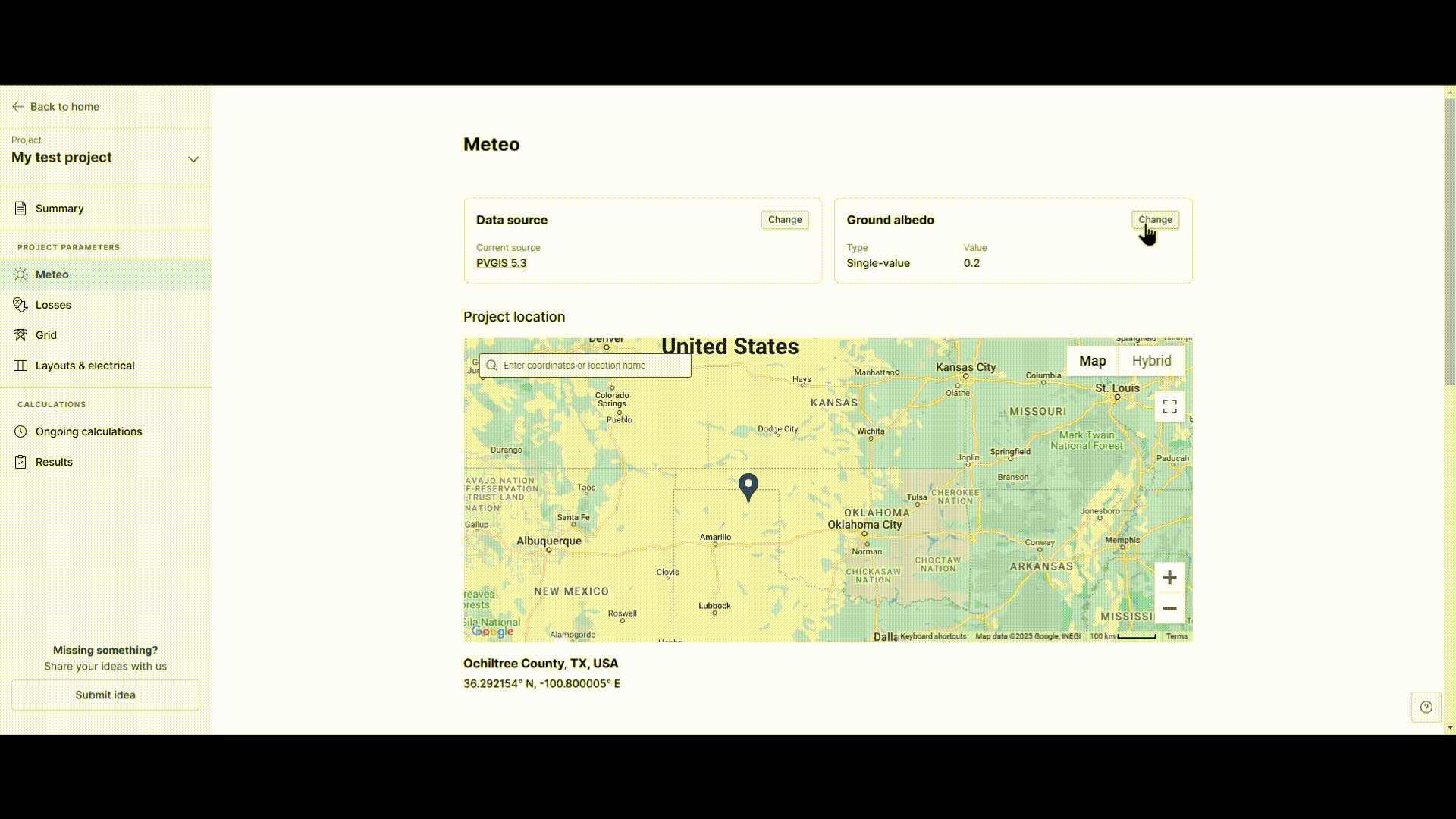 Yield_UsingYield_ProjectSetup_ChangeAlbedo.gif