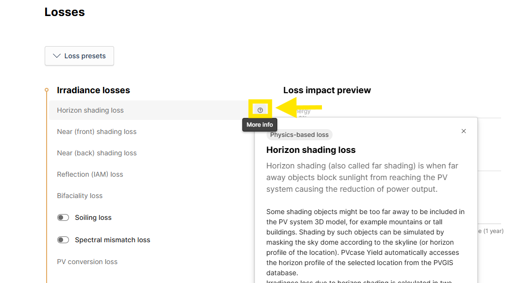 Yield_UsingYield_ProjectSetup_Losses_Default_02.png