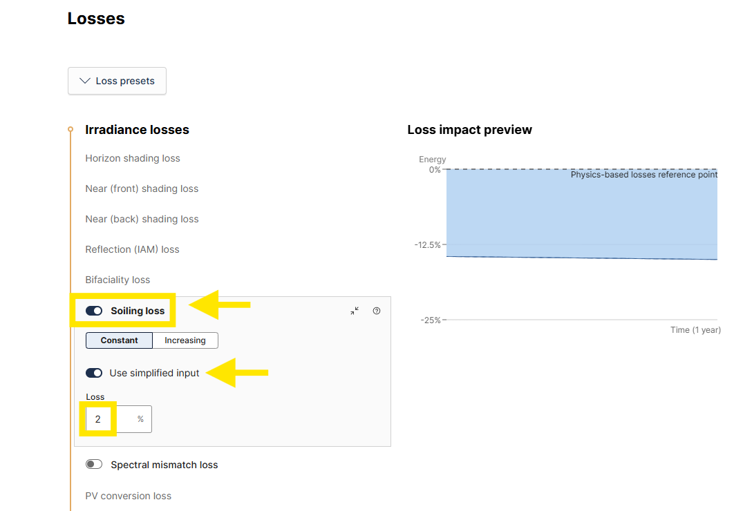 Yield_UsingYield_ProjectSetup_Losses_Modify_01.png