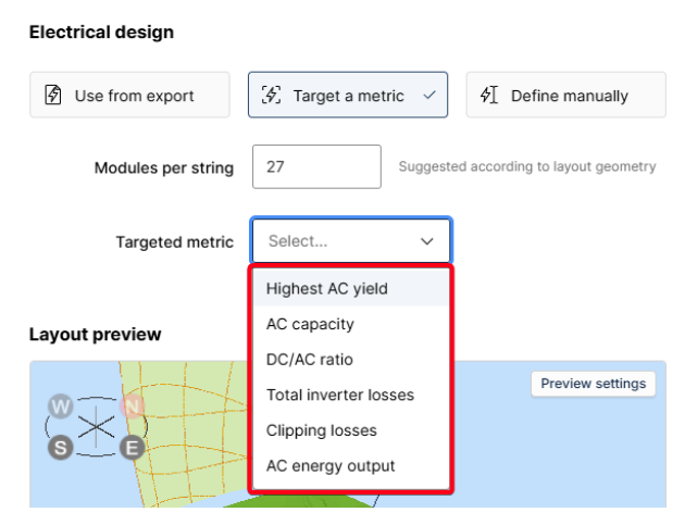 Yield_UsingYield_LayoutsElectrical_ConfigureLayout_TargetMetric.png