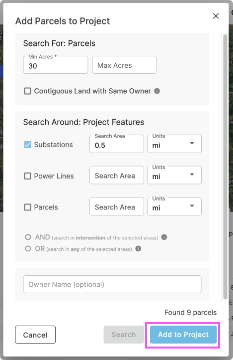 Prospect_Projects_Add-land_Search-parcels_Add-parcel.png